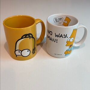 Simpsons Character Mugs Set